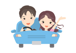 drive me toのイラスト